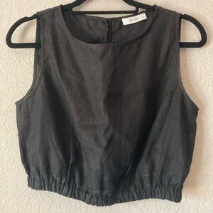 DISSH black sleeveless top